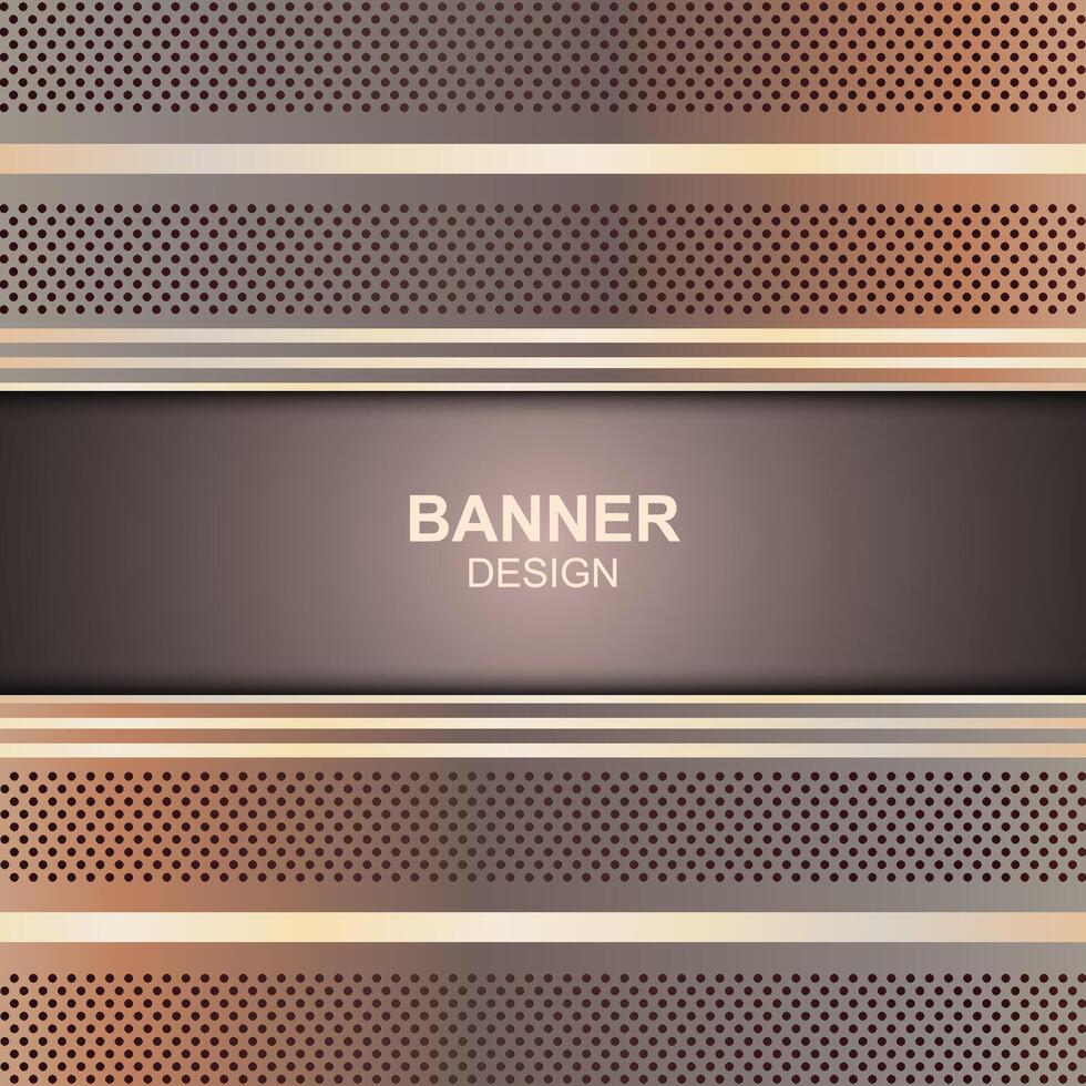 Metallic background. Design for banner. vector