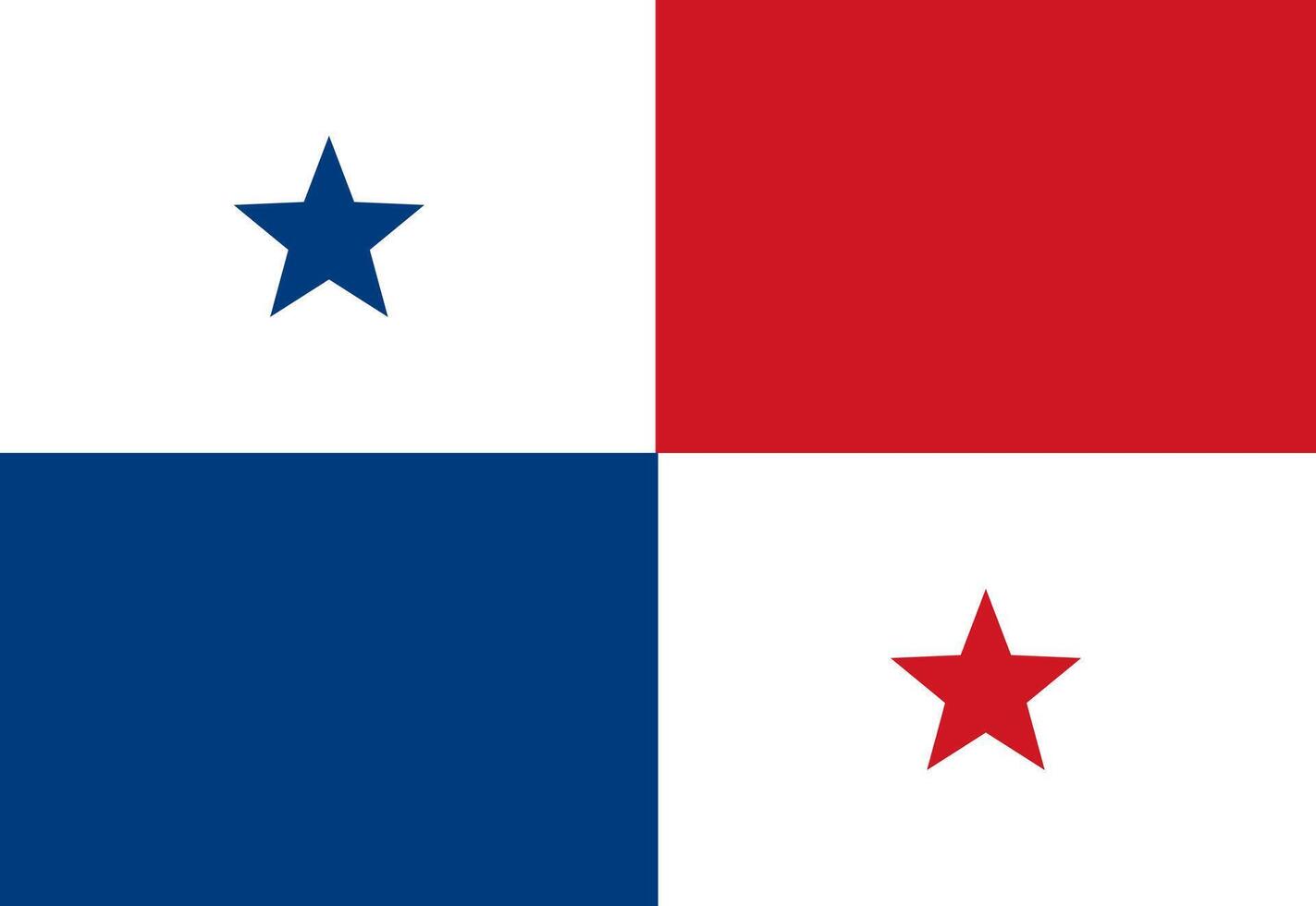 Panama flag illustrator country flags vector