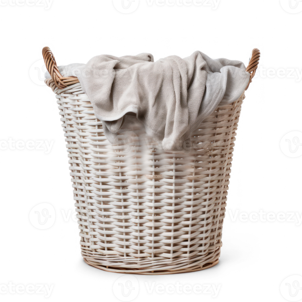 a basket with a blanket on it png