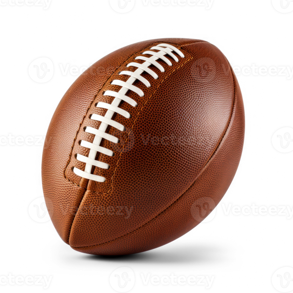 american football ball isolated on transparent background png