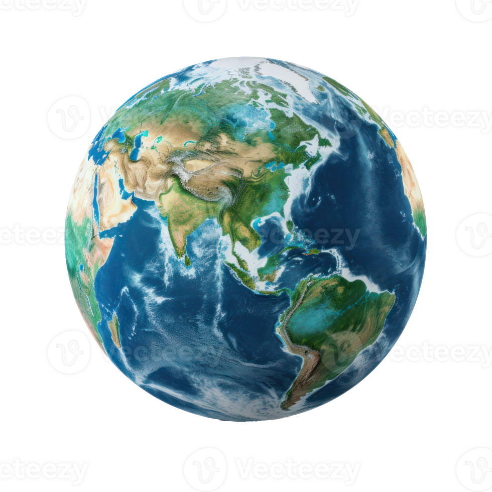 earth globe on transparent background png