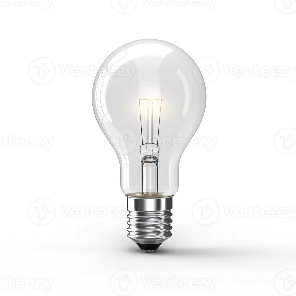 a light bulb on a transparent background png