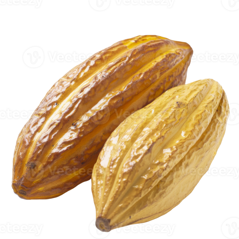 Cacao, fruit realistic Illustration. Realistic Transparent file. Mockup template for artwork graphic design png