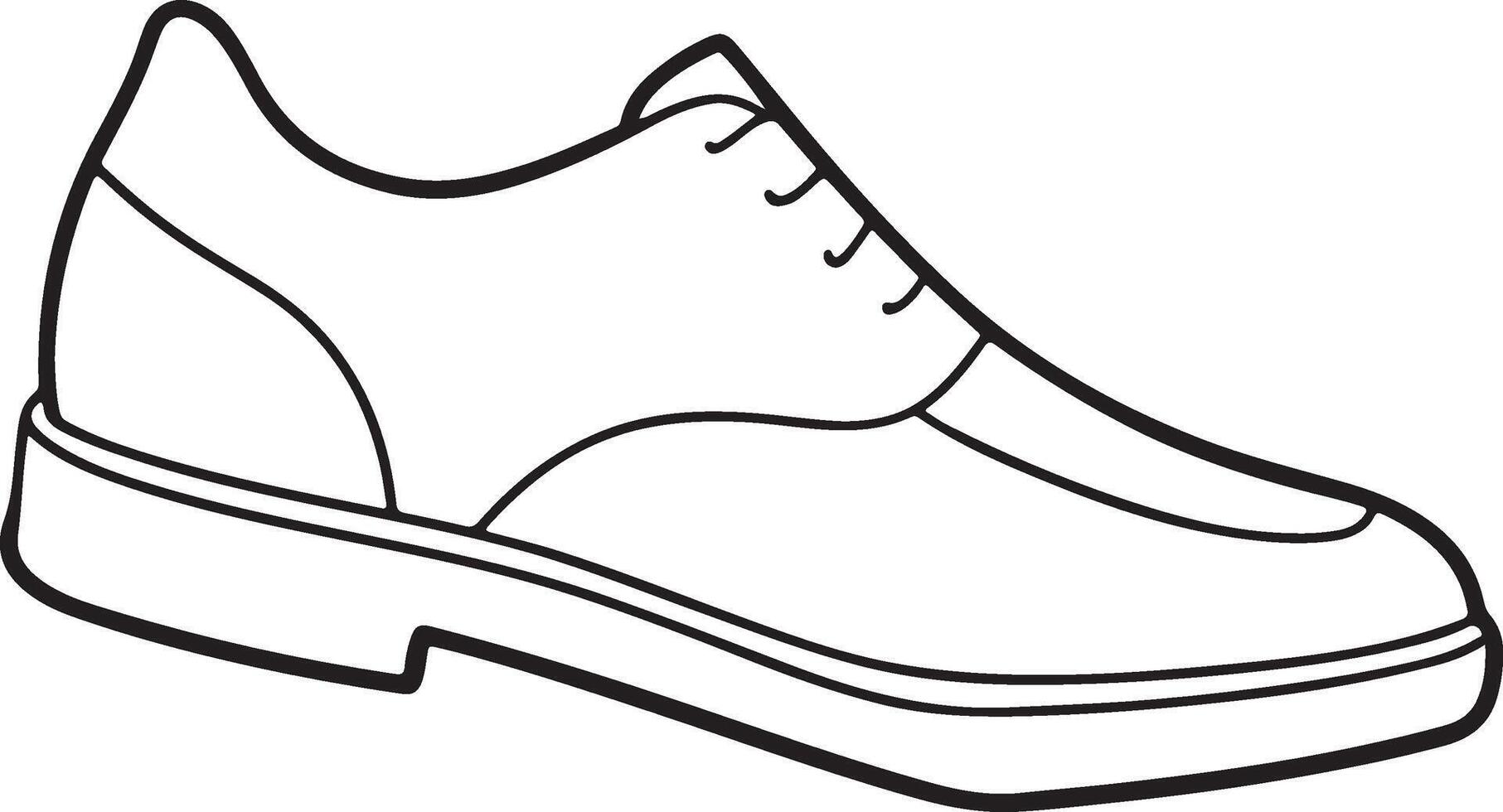 Shoe graphics silhouette illustration design vector