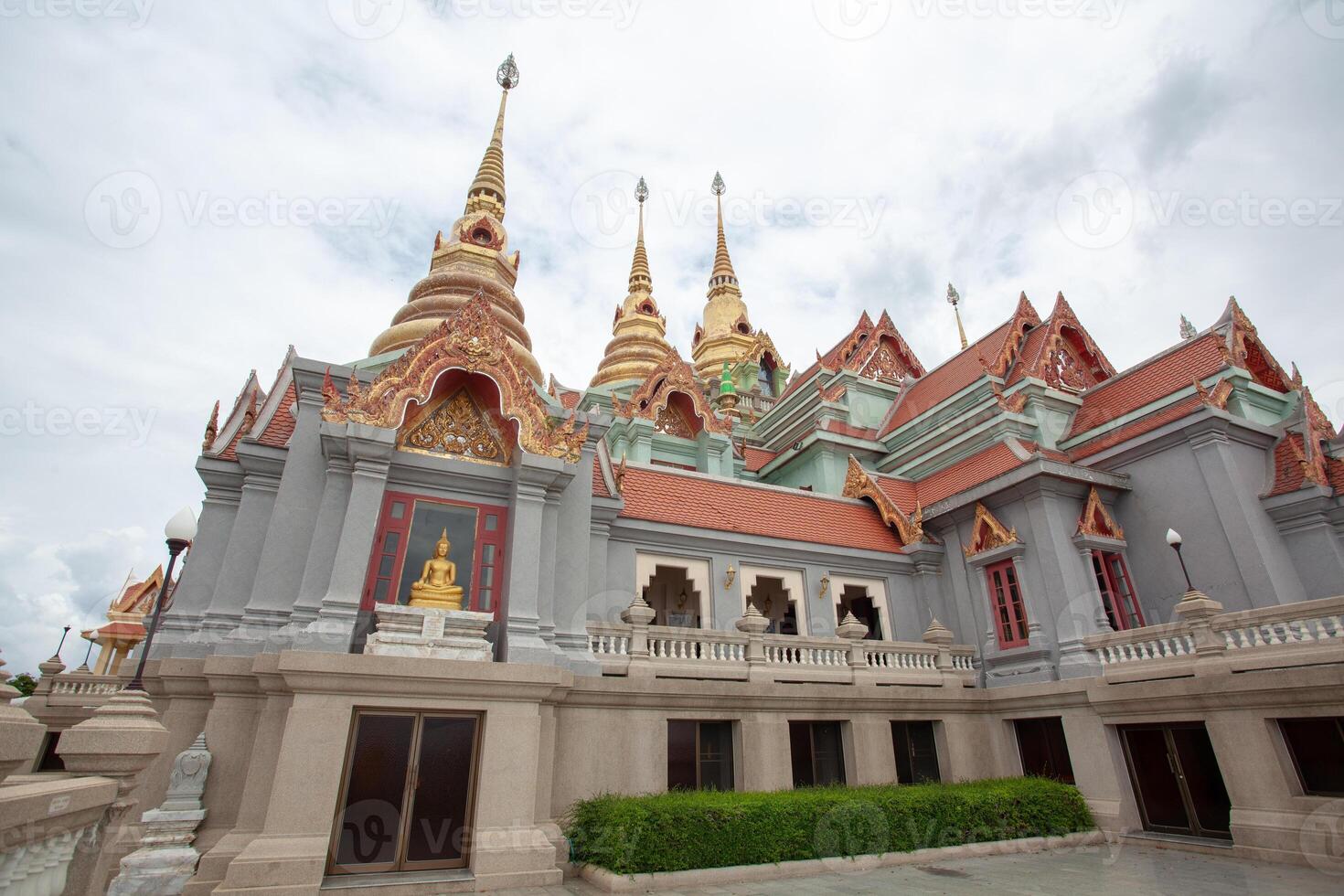 Phra Mahathat Chedi Phakdee Prakat, Tang Sai Temple, Bang Saphan District Prachuap Khiri Khan Province photo