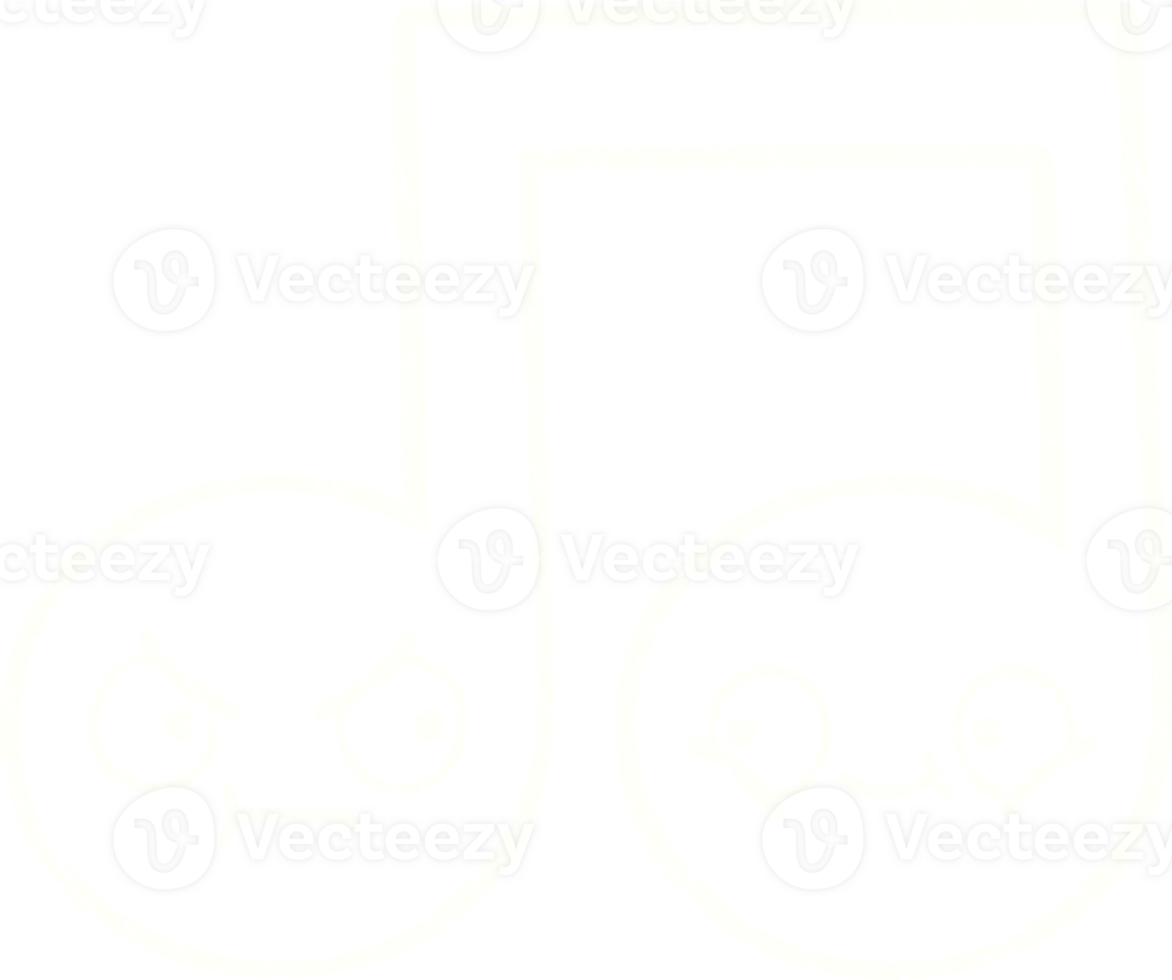 a drawing of a music note with a white outline png