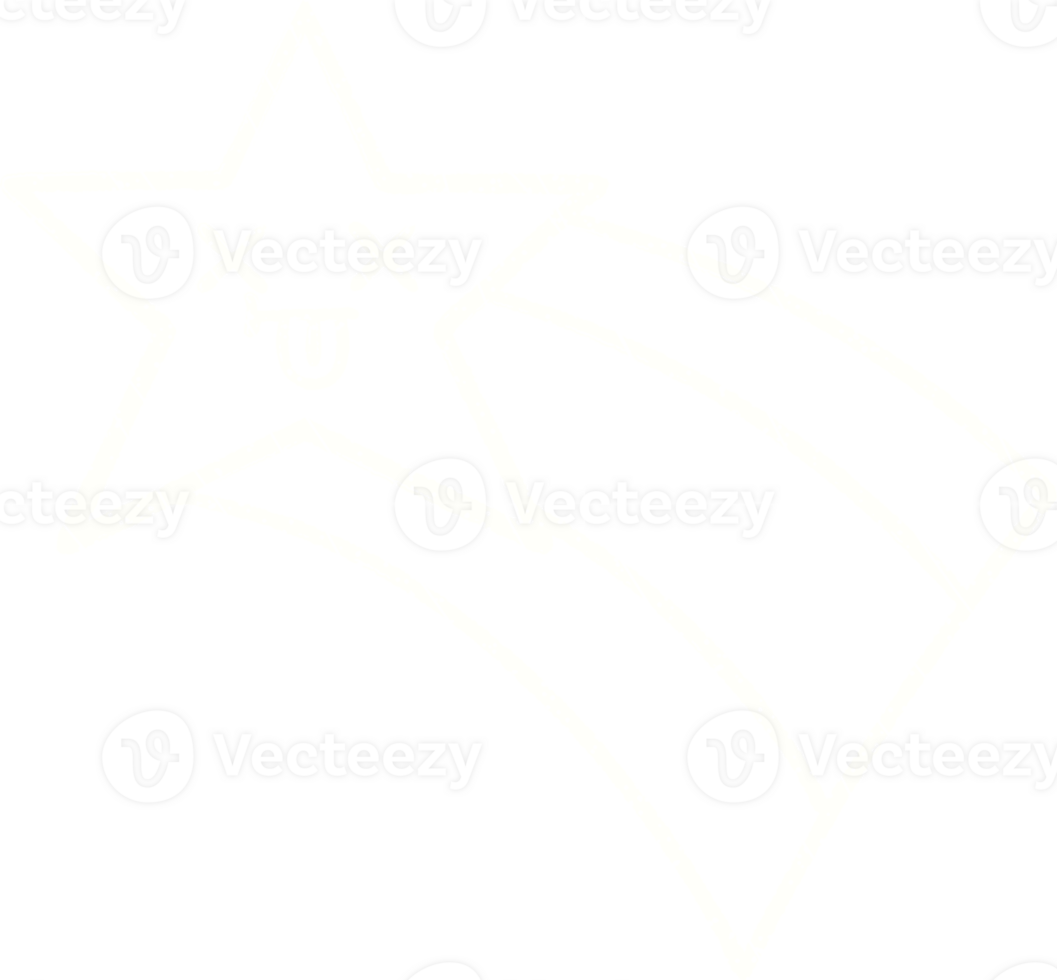 a drawing of a star with a white outline png