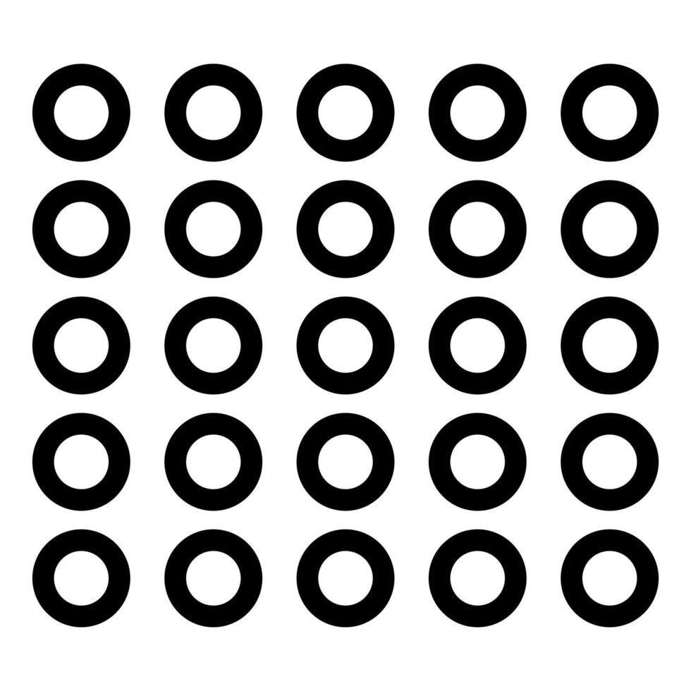 pattern line icon isolated on white background vector