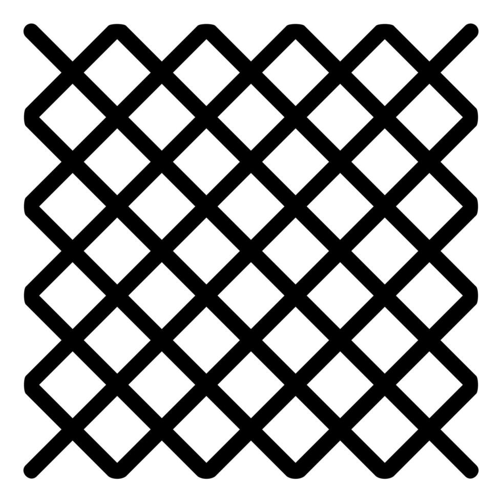 pattern line icon isolated on white background vector