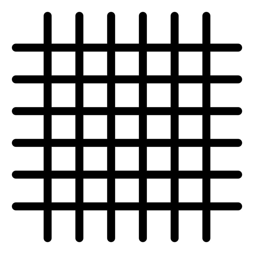 pattern line icon isolated on white background vector