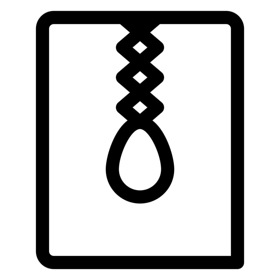 archive line icon illustration isolated on white background vector