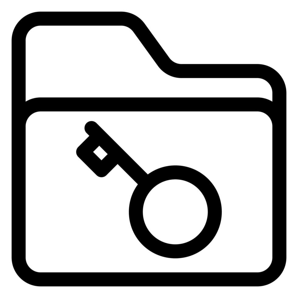 key line icon illustration isolated on white background vector