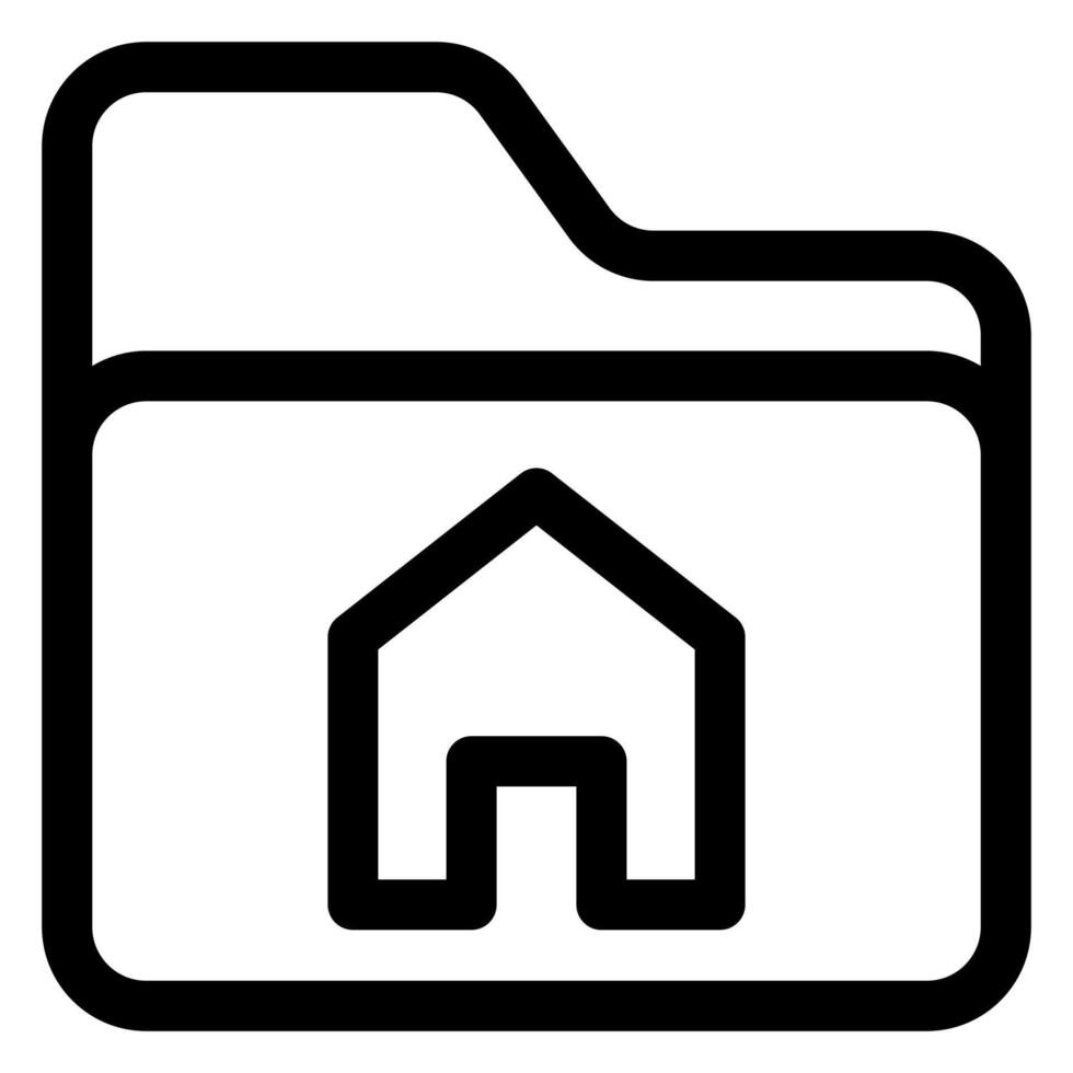 home line icon illustration isolated on white background vector