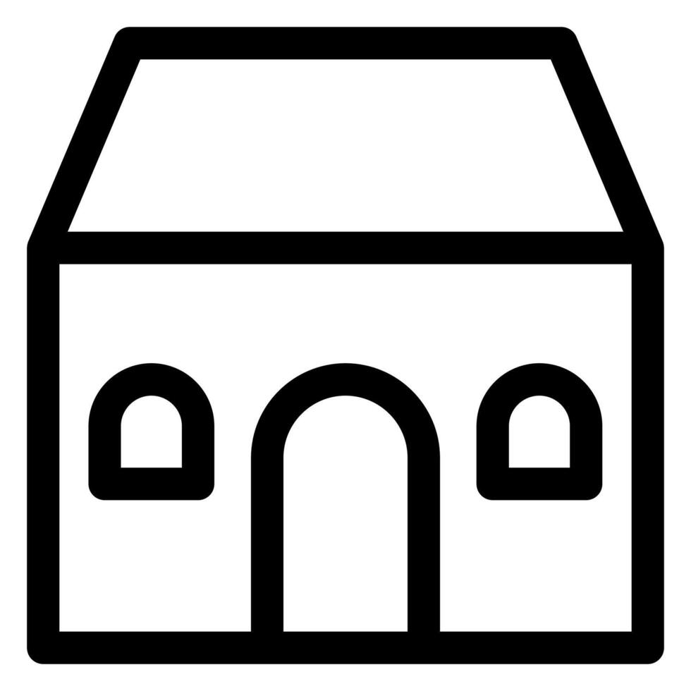 home line icon illustration isolated on white background vector