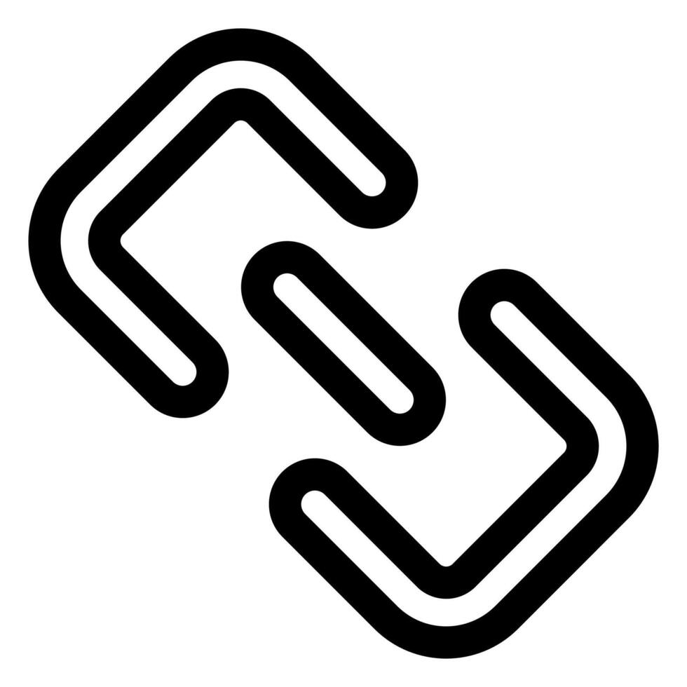 connection line icon illustration isolated on white background vector