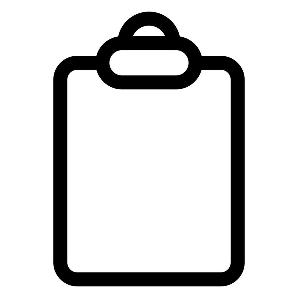 todo line icon illustration isolated on white background vector