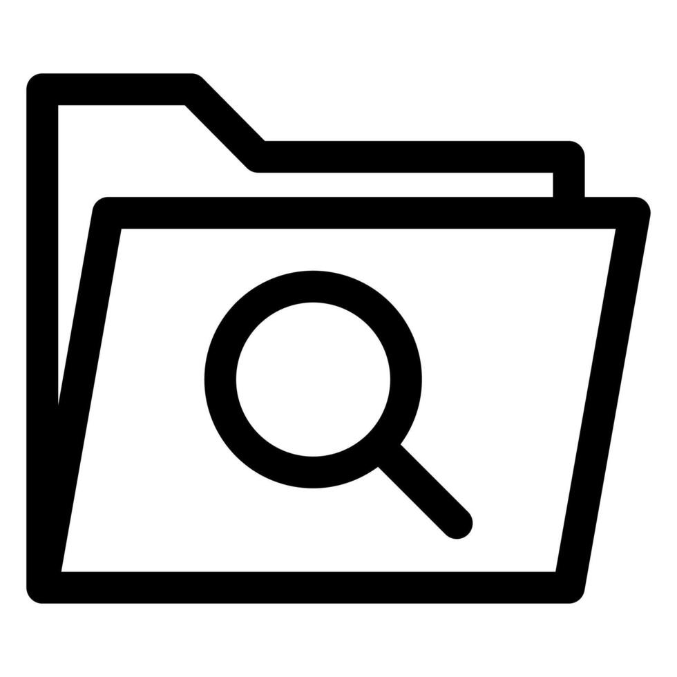 find line icon illustration isolated on white background vector