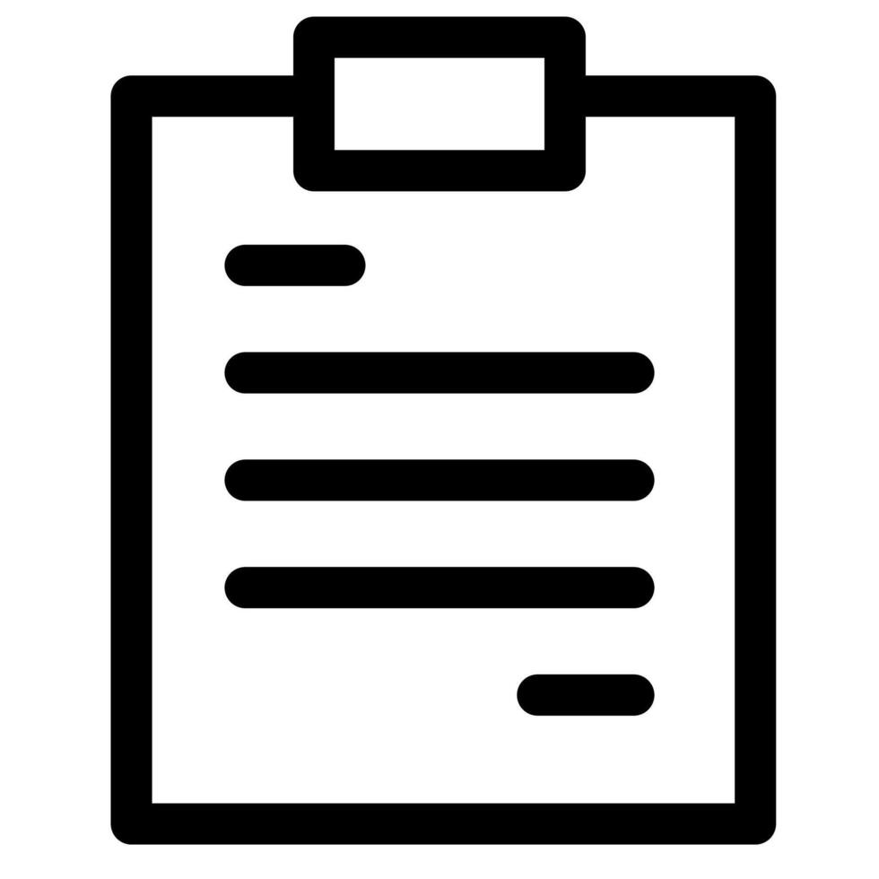memo line icon illustration isolated on white background vector