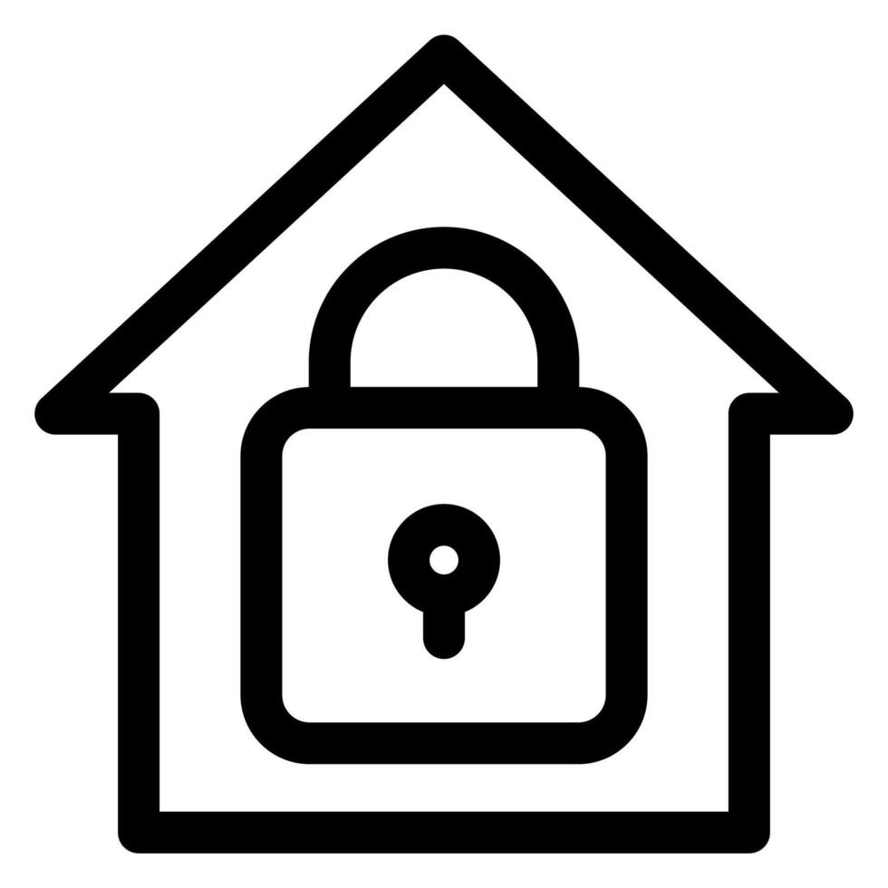 home line icon illustration isolated on white background vector