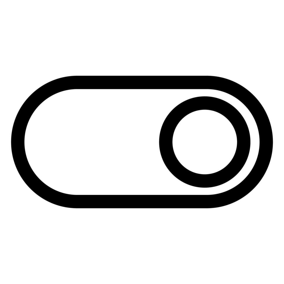 switch line icon illustration isolated on white background vector