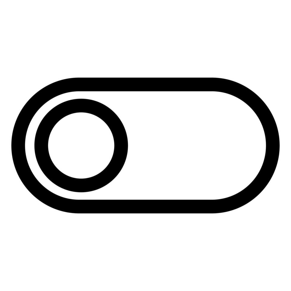 switch line icon illustration isolated on white background vector
