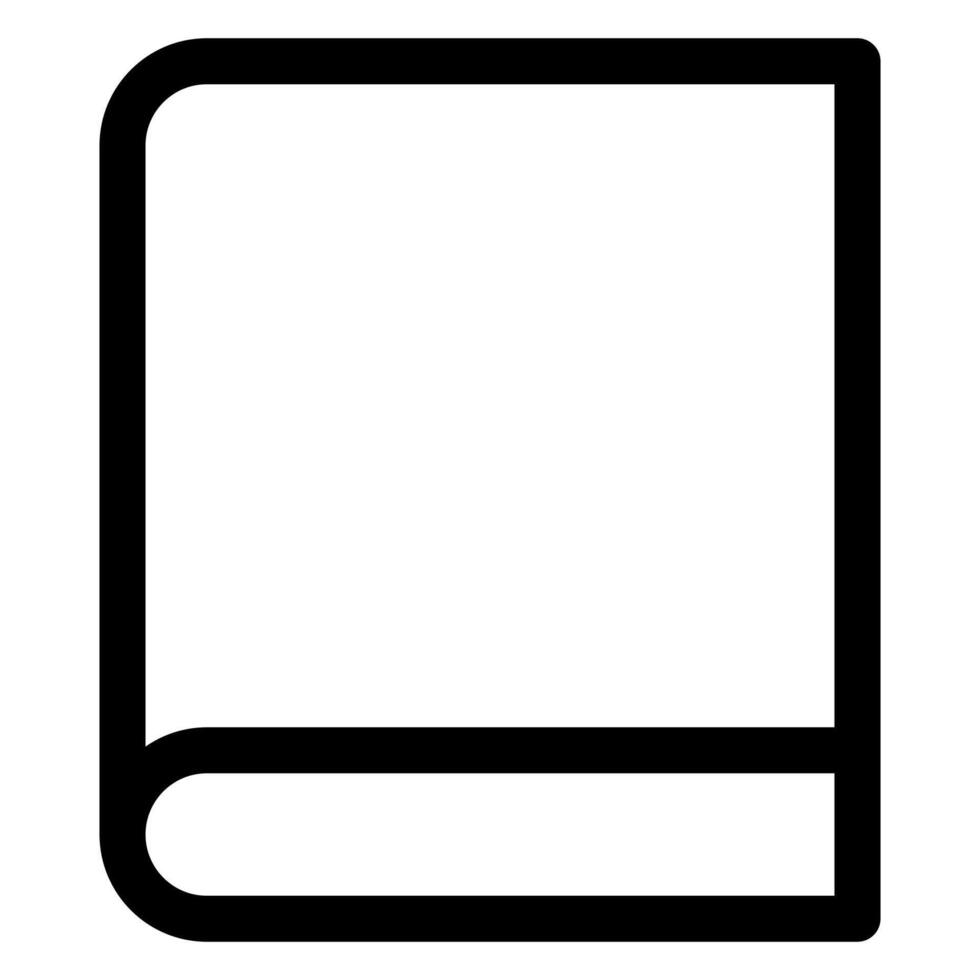 book line icon illustration isolated on white background vector