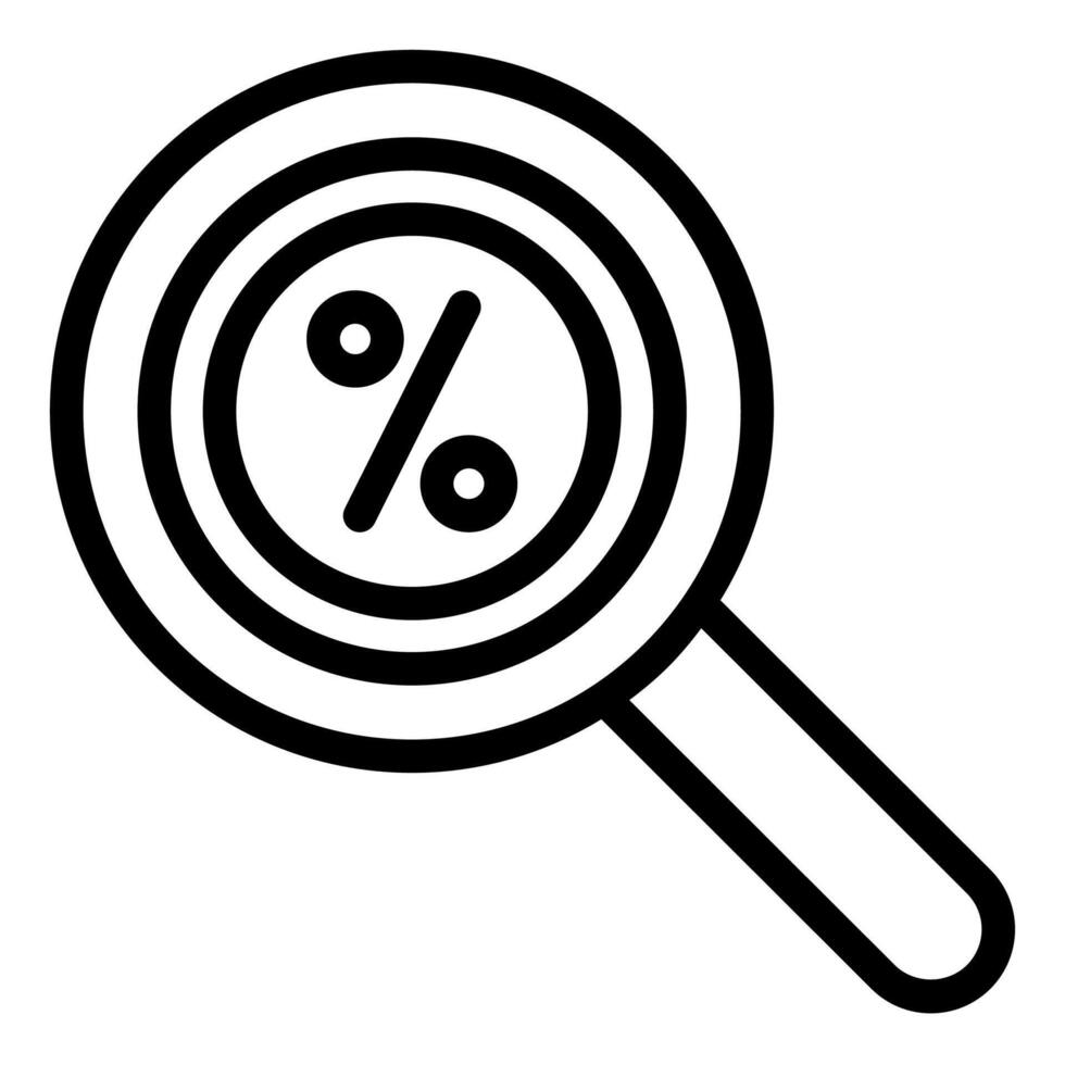 search line icon illustration isolated on white background vector