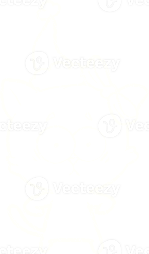 a cat with a santa hat on a transparent background png
