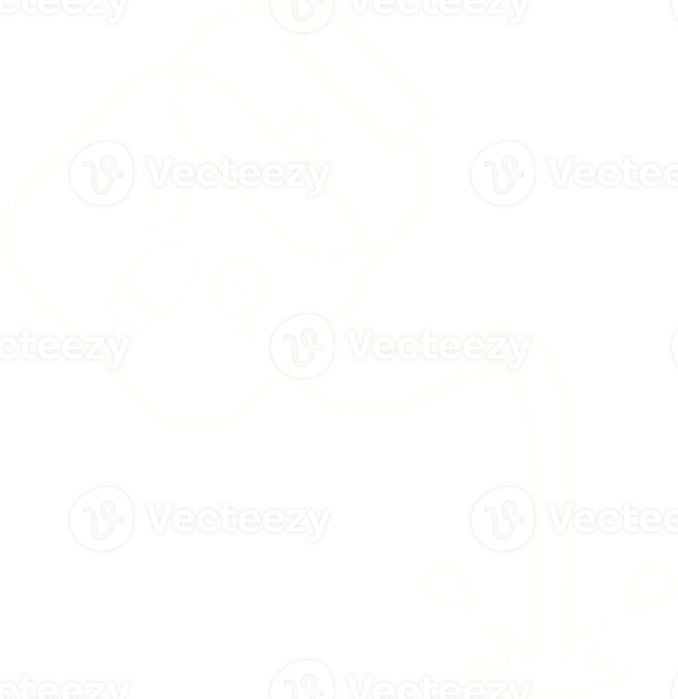 Pouring Kettle Chalk Drawing png