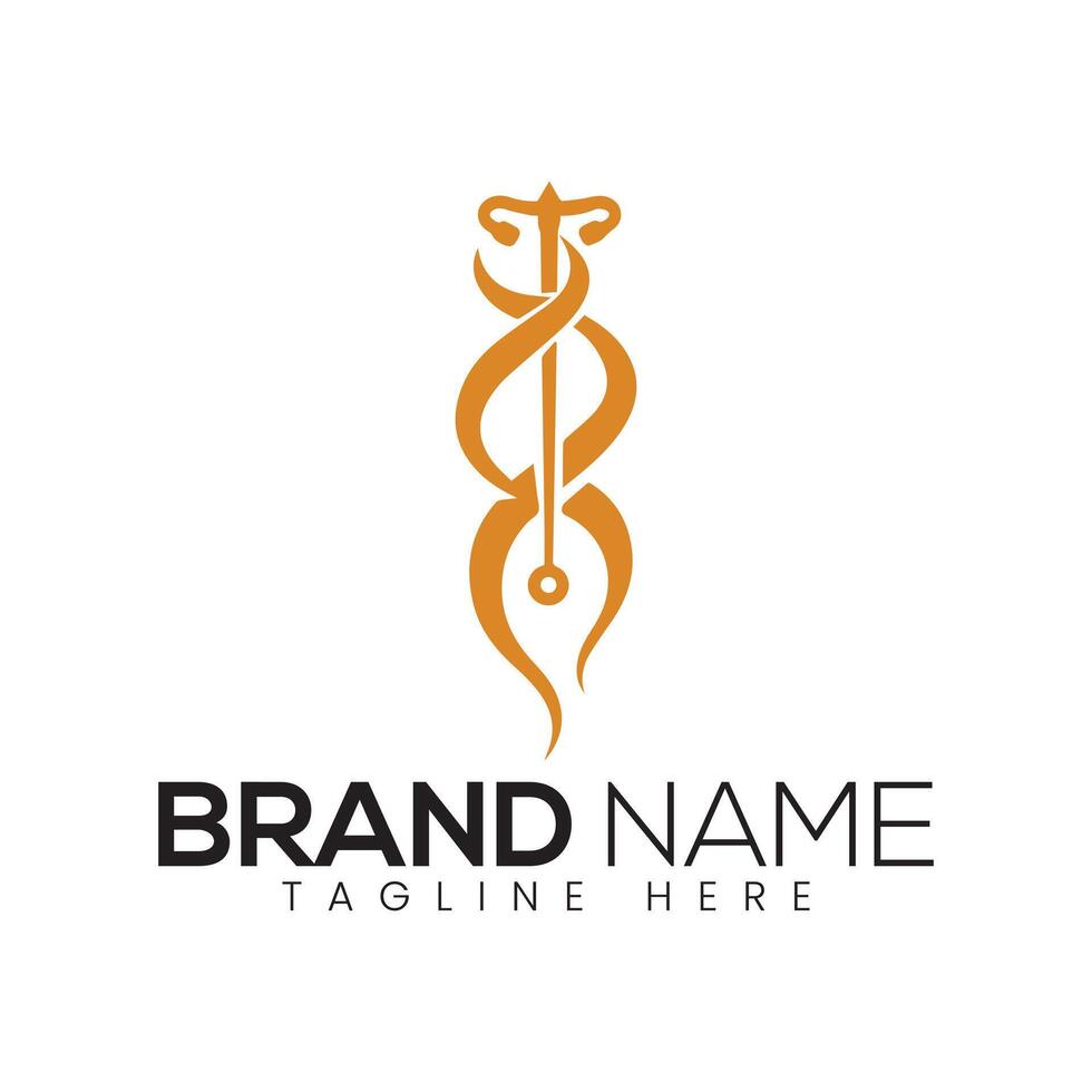 Abstract Medical Logo Design Template vector
