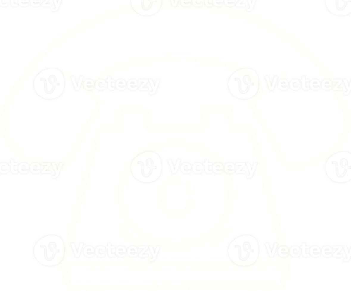 a white telephone icon on transparent background png