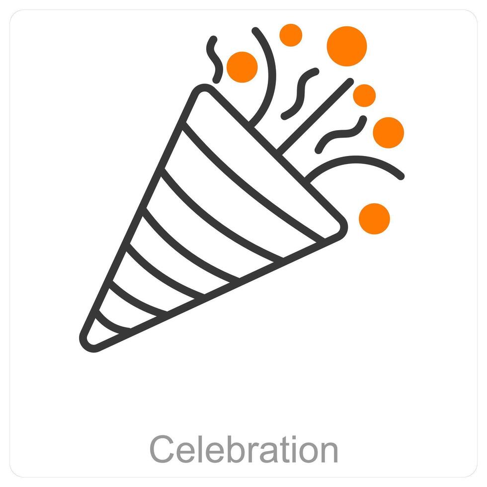 Celebration and party icon concept vector
