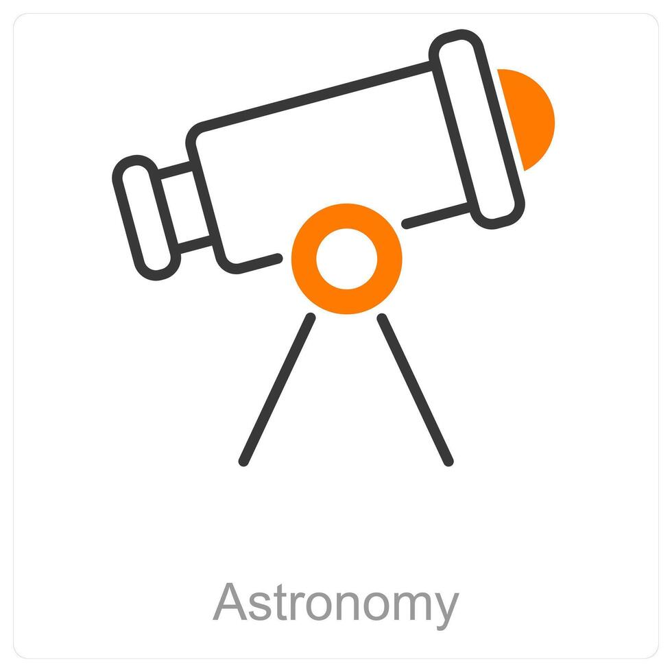 Astronomy and stars icon concept vector