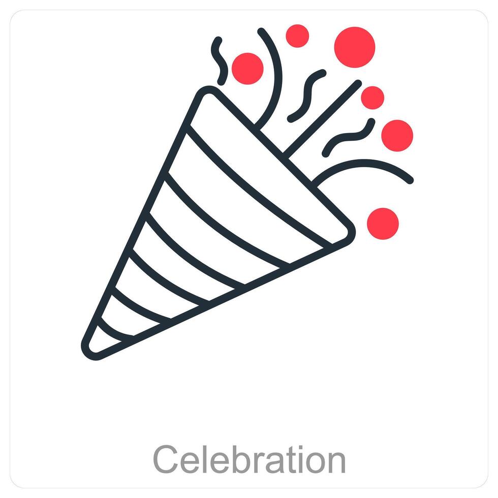 Celebration and party icon concept vector