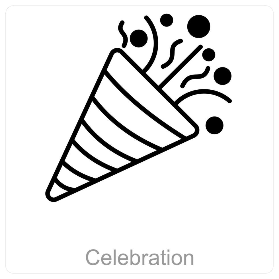 Celebration and party icon concept vector