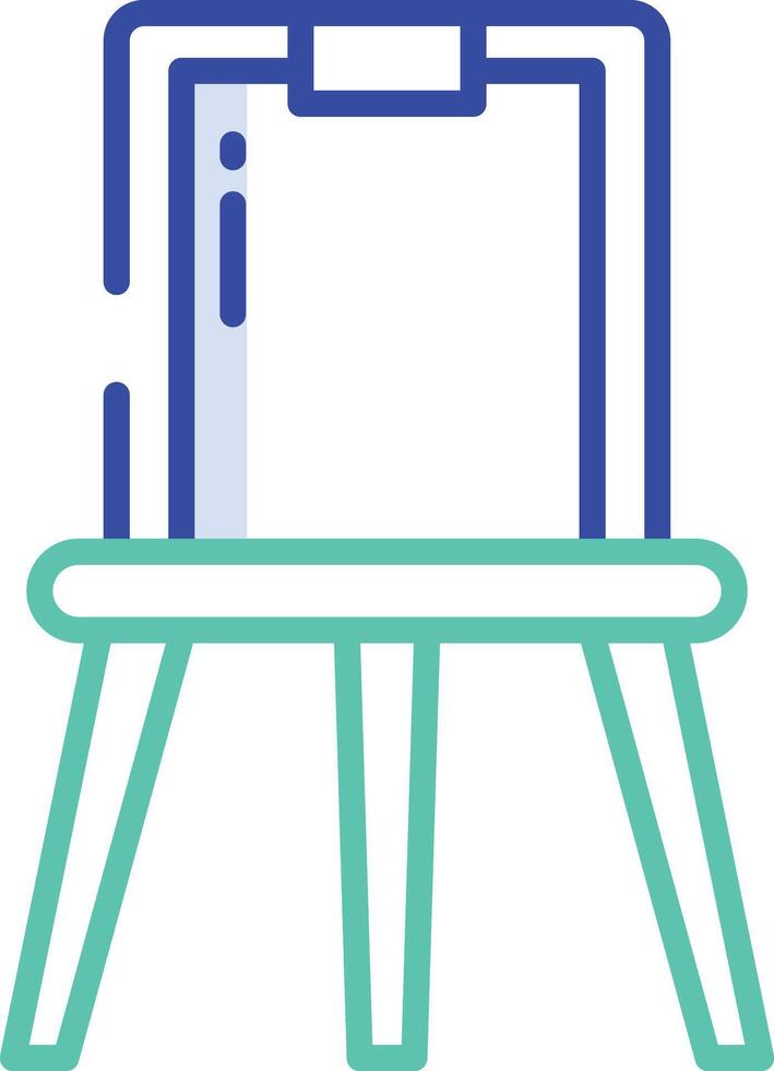 board outline color illustration vector