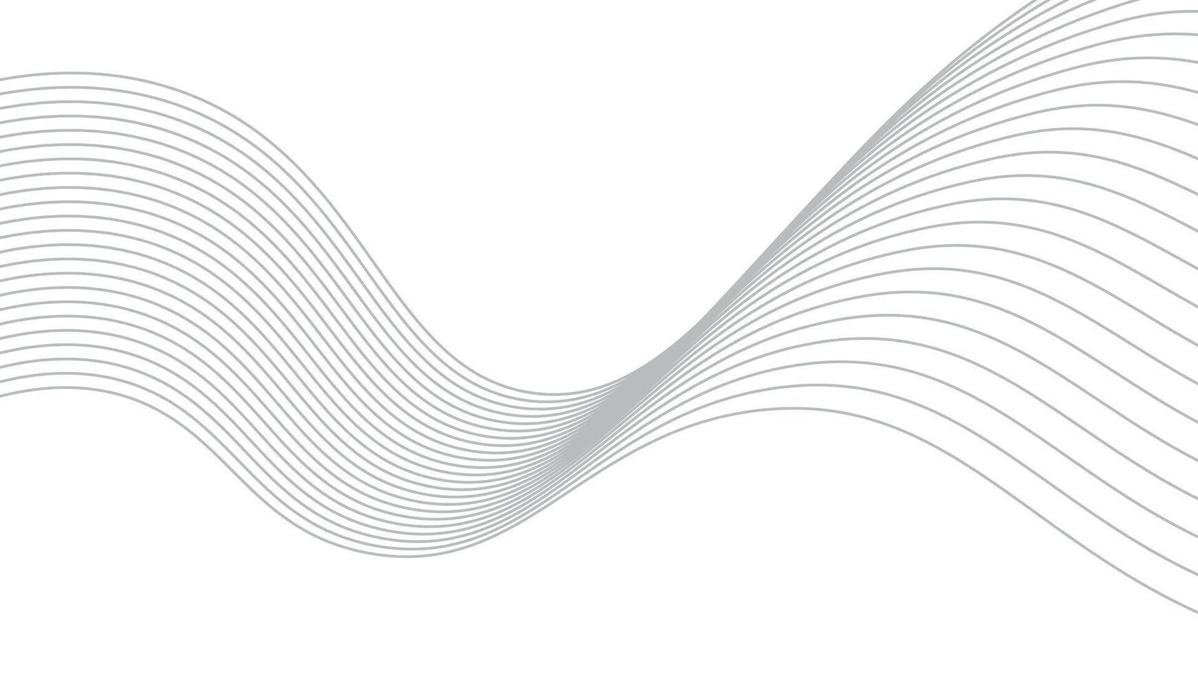 Abstract wavy line background, wavy pattern, stylish line art and web background design vector