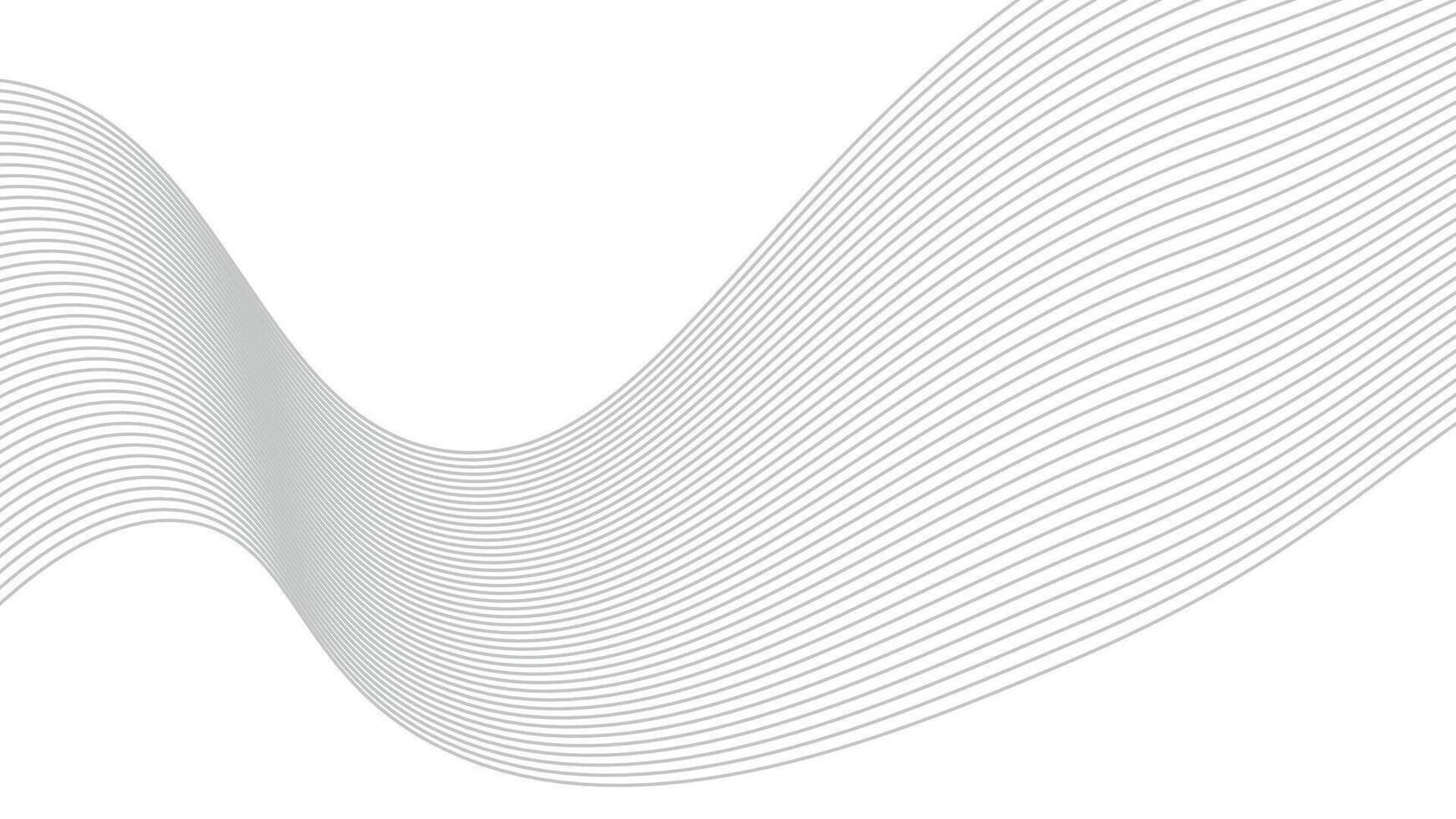 Abstract wavy line background, wavy pattern, stylish line art and web background design vector