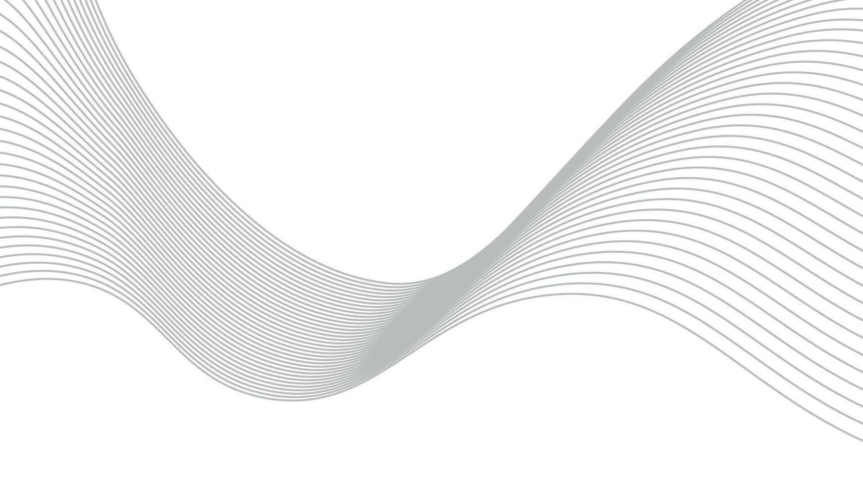 Abstract wavy line background, wavy pattern, stylish line art and web background design vector