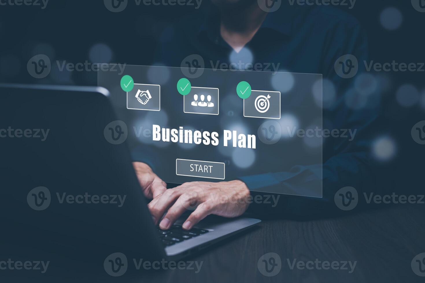 Business planning involves setting goals for success, defining the purpose of the business, and outlining the business plan.Marketing and sales photo