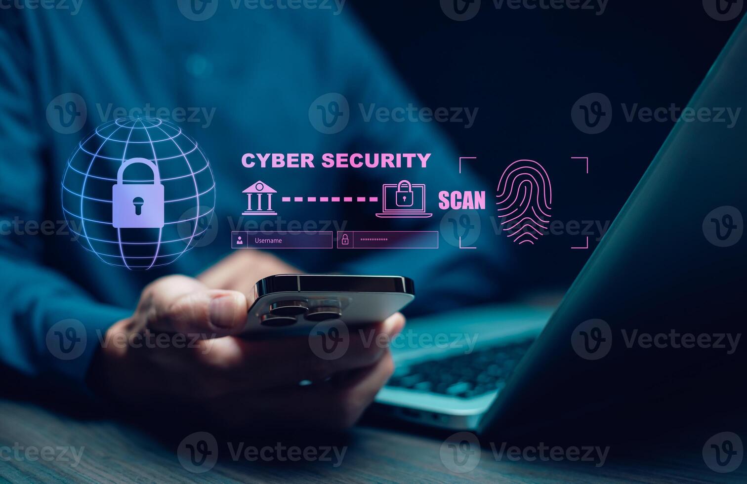 finance and banking digital, businessmen holding online banking and payments, Finance and banking networks. AI, Customer networking connection, Digital marketing. cyber security. Business technology. photo