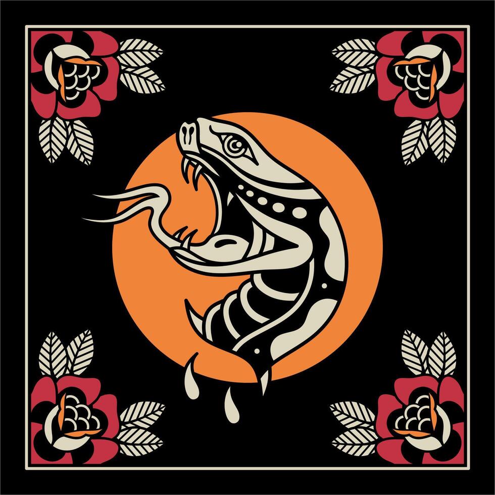 Tattoo flash collective vector