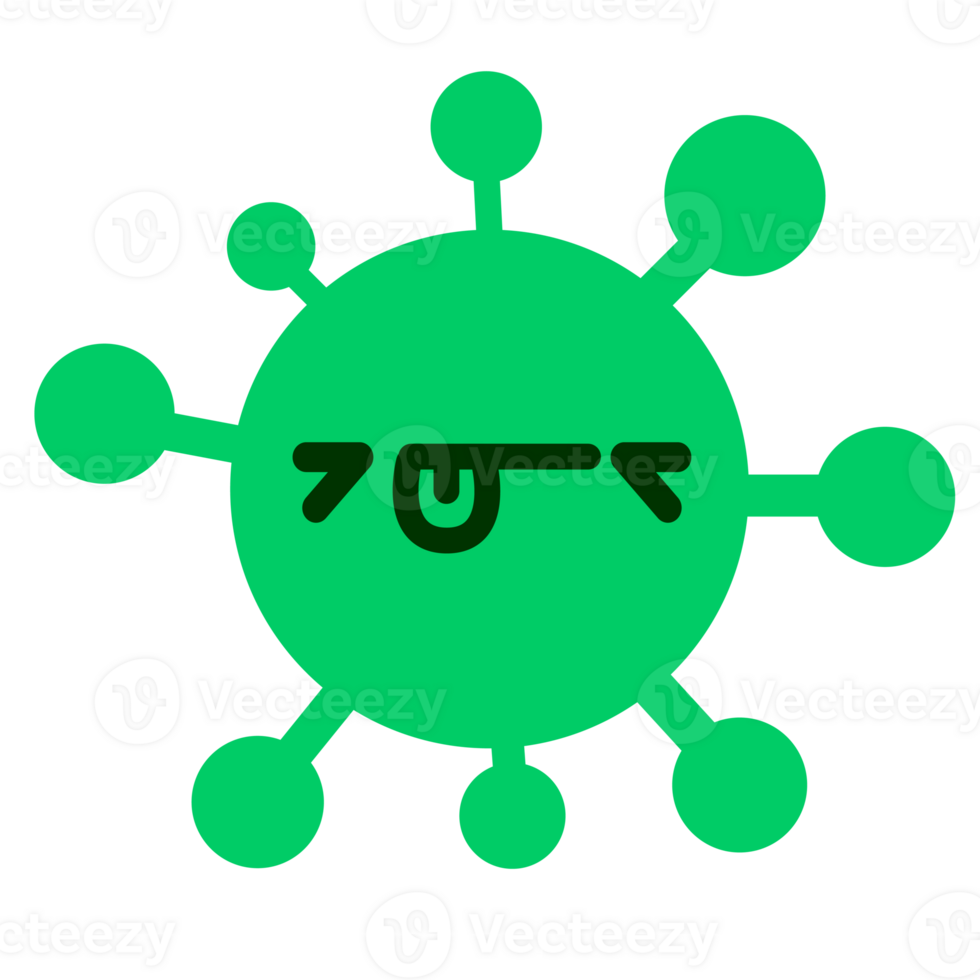 overwhelmed virus drawing png
