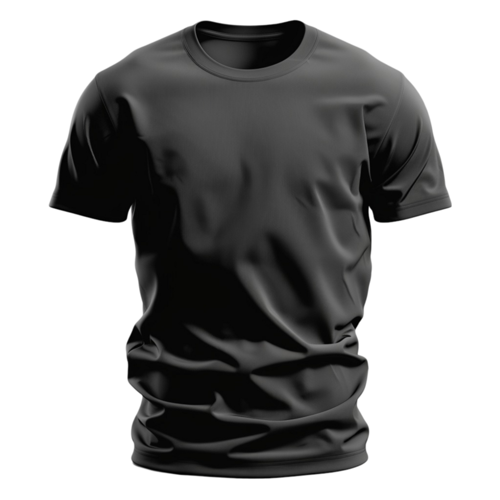 black t - shirt png