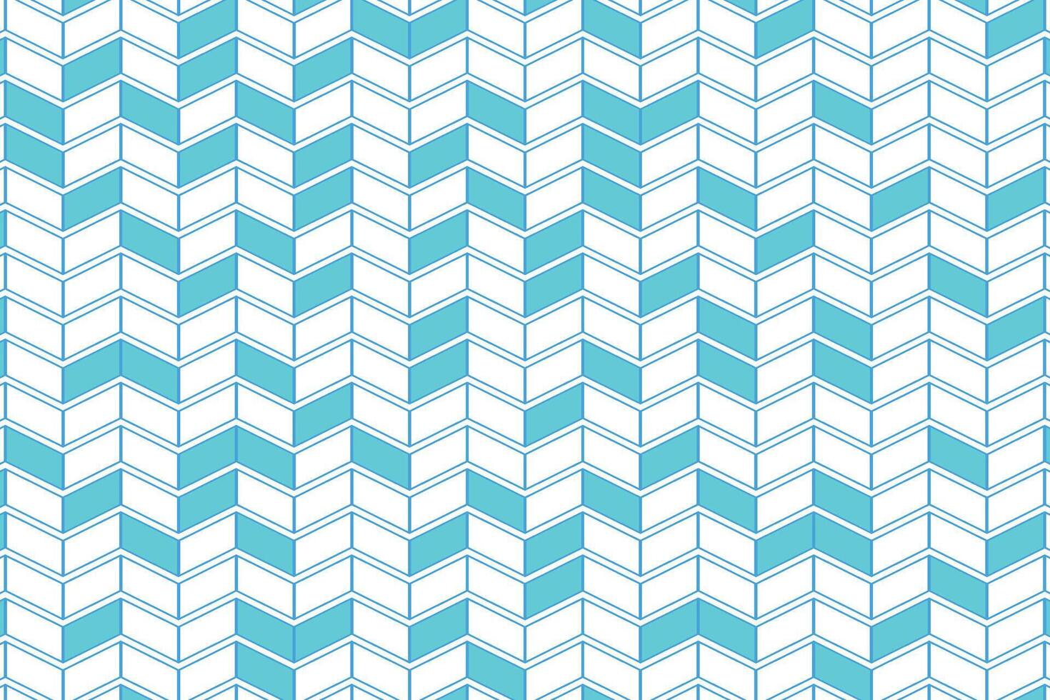 Seamless pattern with modern rectangular blue herringbone vector