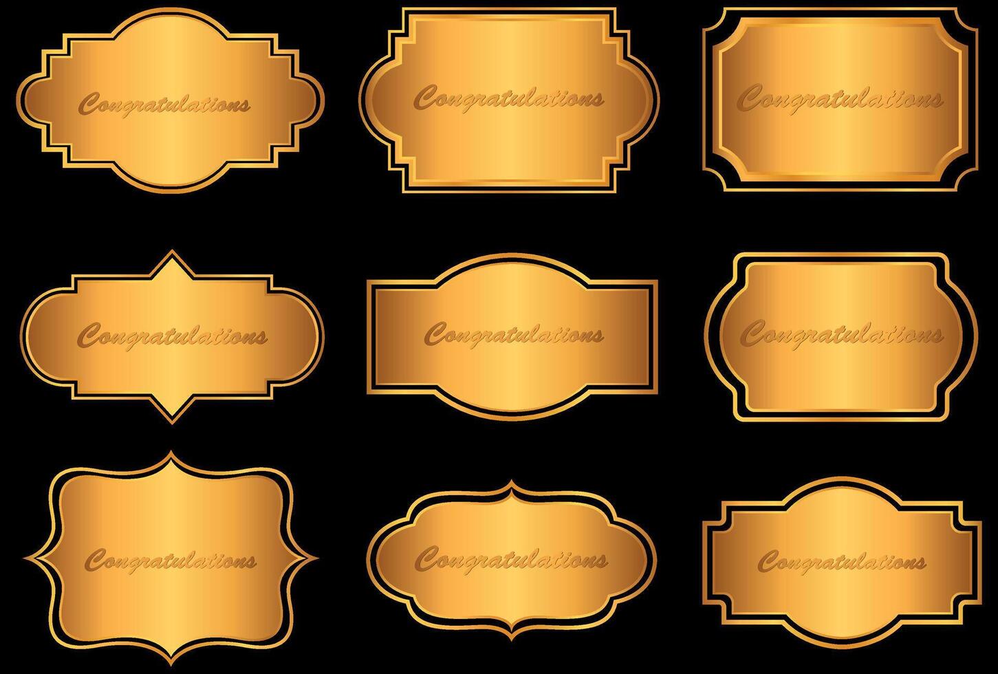 Golden labels collection vector