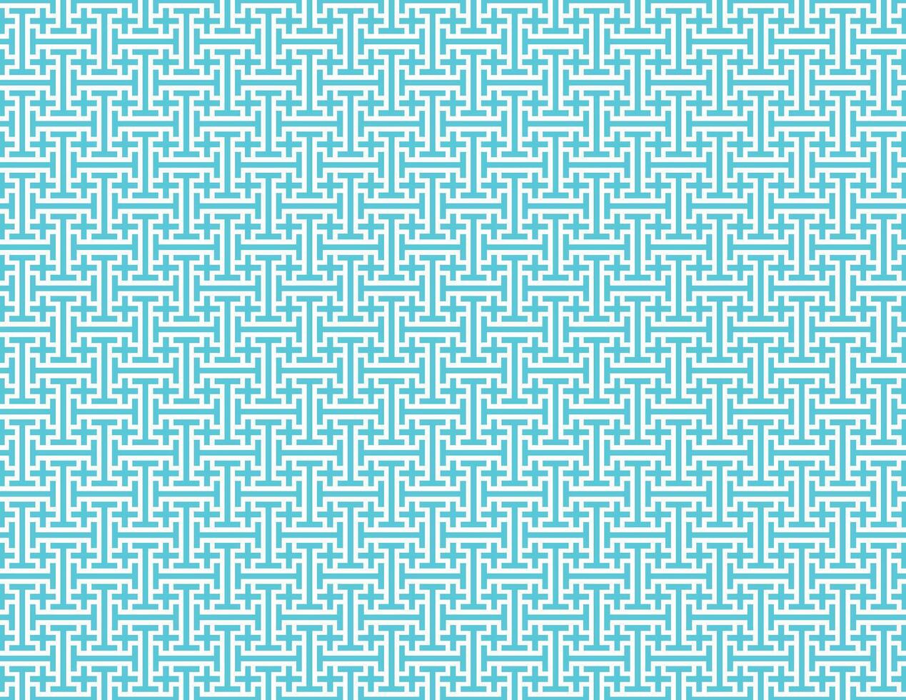 Abstract geometric blue pattern vector