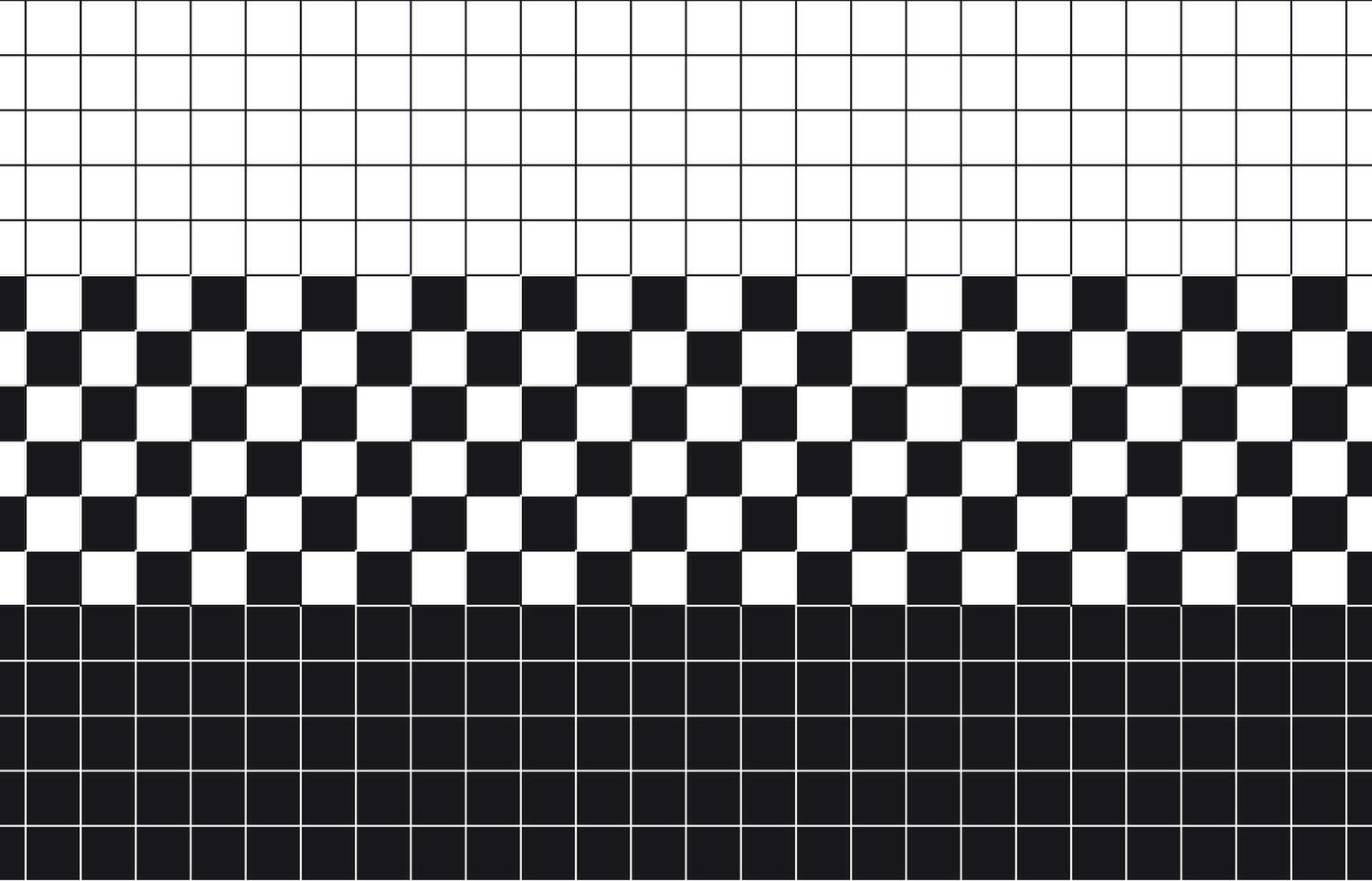 Black and White Tile Pattern design vector