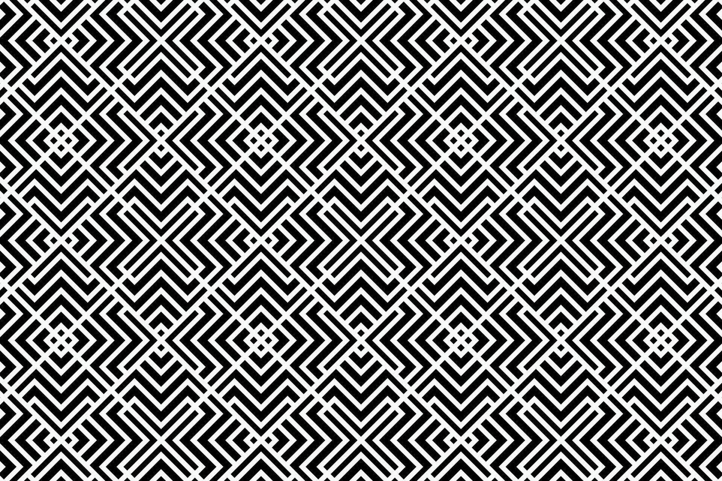 Abstract geometric pattern with stripes vector