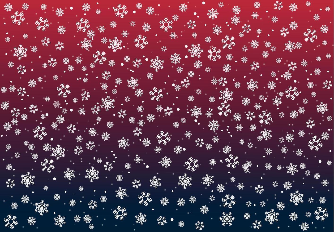 Christmas snowfall background vector